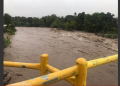 Rí­os de más de cuatro departamentos desbordados a nivel nacional debido a fuertes lluvias
