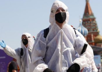 Rusia registra récord de muertes por covid-19 en un dí­a