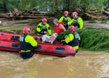 Saldo fatídico por Helene en EE.UU. se eleva a 91 fallecidos
