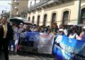 Salubristas continúan protestando en demanda de traslado a renglón presupuestario con prestaciones