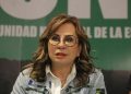 Sandra Torres anuncia la suspensión de su campaña electoral en solidaridad con votantes
