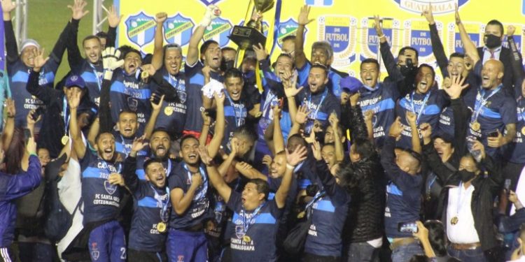 Santa Lucía Cotzumalguapa es campeón por primera vez