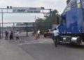 SAT y transportistas acuerdan desbloqueo de pasos fronterizos en Tecún Umán