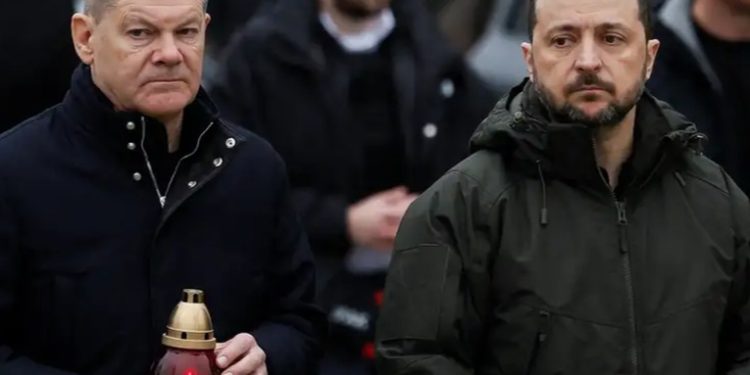 Scholz llega a Kiev para reafirmar su apoyo a Ucrania