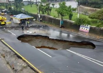 Se cumple un mes del socavamiento en el kilómetro 15.5 de la ruta al Pací­fico