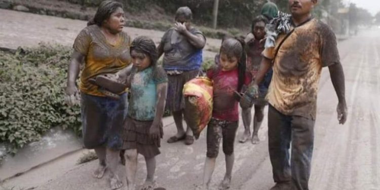 Se cumplen 4 años de la mortal erupción del volcán de Fuego
