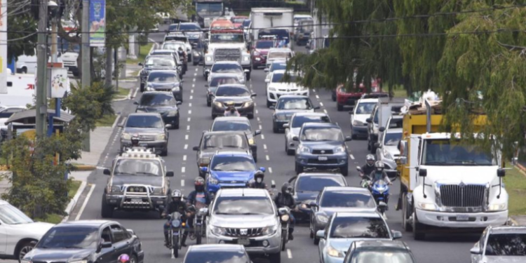 Se espera una circulación de casi millón de carros antes de Navidad