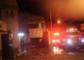 Se incendia la comisarí­a 14 de la PNC