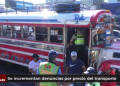 Se incrementan denuncias por precio del transporte