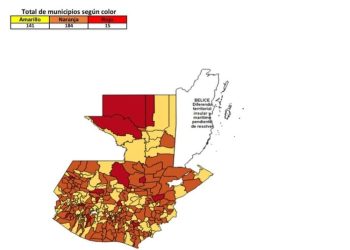 Salud anuncia que reduce a 15 municipios en rojo a nivel nacional