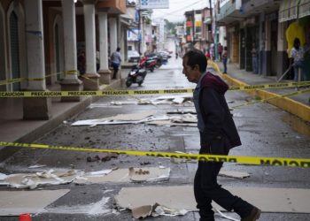 Se registra un nuevo sismo, ahora de magnitud 5,4, en el estado mexicano de Michoacán