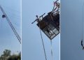 Se rompe la cuerda elástica durante el salto de 'puenting' de un turista