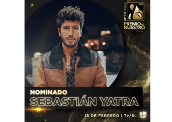 Â¡SEBASTIíN YATRA SE LLEVA 7 NOMINACIONES EN PREMIO LO NUESTRO!