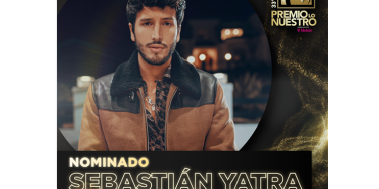 Â¡SEBASTIíN YATRA SE LLEVA 7 NOMINACIONES EN PREMIO LO NUESTRO!