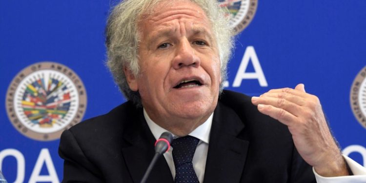 Secretario de la OEA, Luis Almagro, cierra proceso de transición en reunión con autoridades