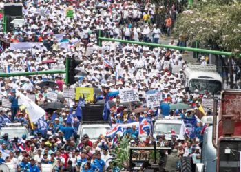 Sectores productivos protestan masivamente en Costa Rica