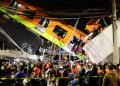 Secuelas del mortal accidente de tren en la Ciudad de México capturadas en impactantes imágenes de drones