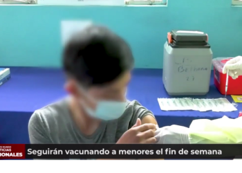 Seguirán vacunando a menores el fin de semana