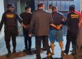 Seis detenidos bajo efectos de licor portando armas de fuego en gasolinera