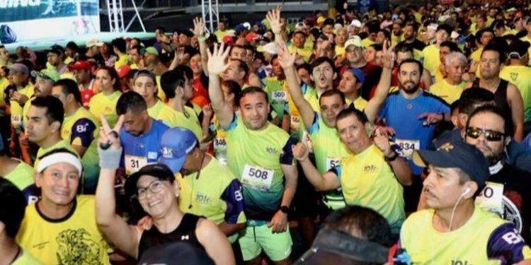 Seis Mil Participantes en la Carrera 10 K del Centro Capitalino