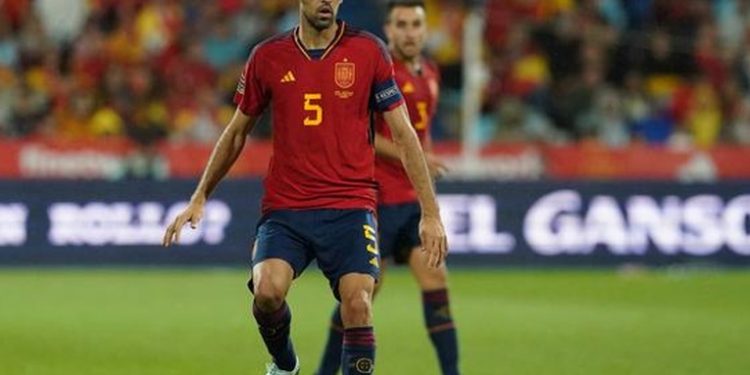 Sergio Busquets anuncia su retirada de la selección de fútbol de España