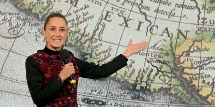 Sheinbaum propone que EE. UU. se llame América Mexicana