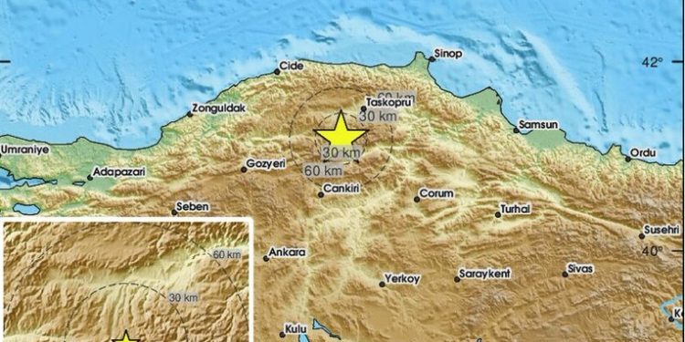 Sismo de magnitud 4,7 en Turquía
