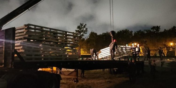 Socavamiento termina con el asfalto de los carriles de ruta al pacífico