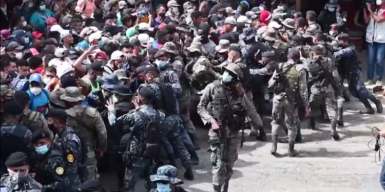 Soldados y policí­as continúan con operativo de seguridad en las fronteras