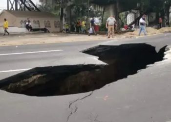 Sovocamiento del kilómetro 15.5 fue influenciado por falla sí­smica
