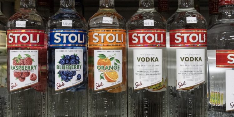 Stoli Vodka se declara en quiebra en EE.UU.
