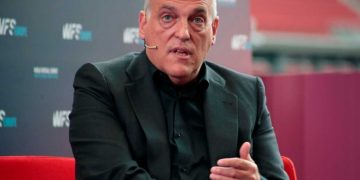 Tebas: Al Real Madrid le vendrí­a mejor otro presidente