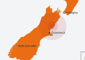 Terremoto de magnitud 6,8 sacude Nueva Zelanda