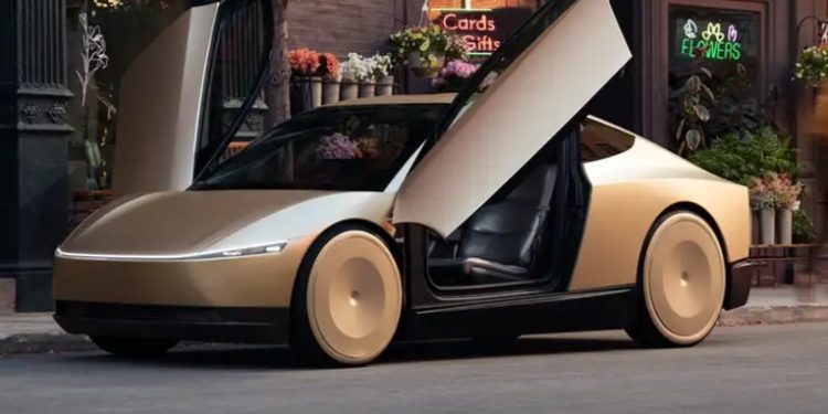 Tesla presentó su robotaxi autónomo Cybercab