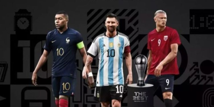 The Best / Messi, Haaland y Mbappé son los finalistas