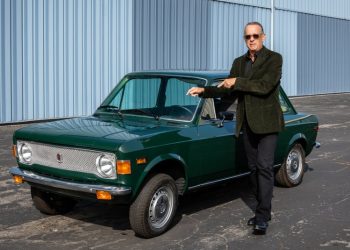 Tom Hanks subasta el Fiat 128 de 1975 que utilizó en la pelí­cula 'The Post'