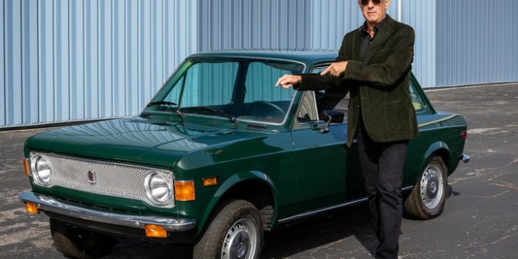 Tom Hanks subasta el Fiat 128 de 1975 que utilizó en la película 'The Post'