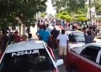Trágico desalojo en bloqueo de malacatán, San Marcos, deja un muerto y heridos