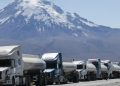 Transporte pesado paralizó las carreteras de Bolivia