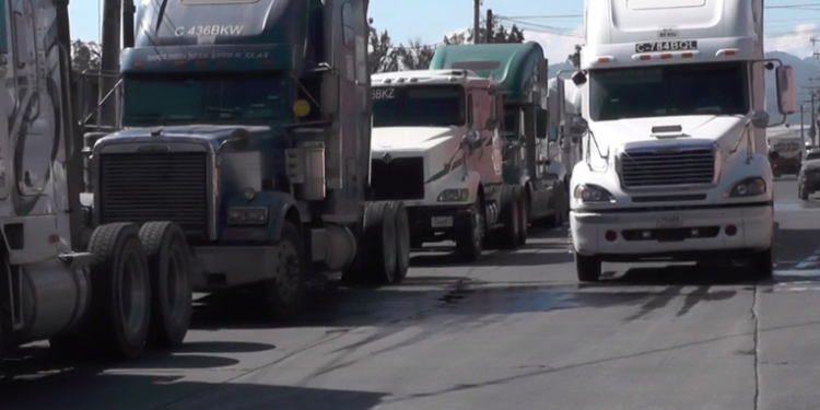 Transporte pesado realizan paro de labores a nivel nacional