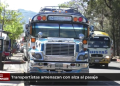 Transportistas amenazan con alza al pasaje