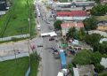 Transportistas de carga pesada continúan paro en Puerto Barrios por tercer día consecutivo