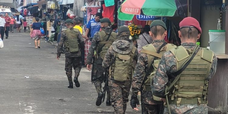 Tres mil elementos del ejército están desde hoy en la calles brindado seguridad a la población