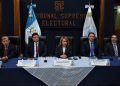 Tribunal Supremo Electoral de Guatemala aclara excedente de actas tras denuncia de la UNE