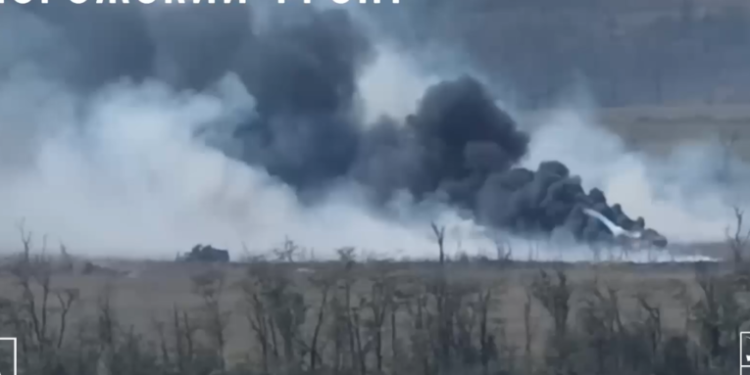 Tropas rusas destruyen dos vehículos blindados estadounidenses Stryker de Ucrania