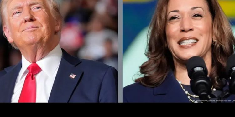 Trump acepta debatir con Harris el 4 de septiembre