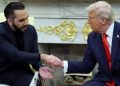 Trump recibe a Bukele para afianzar su pacto migratorio