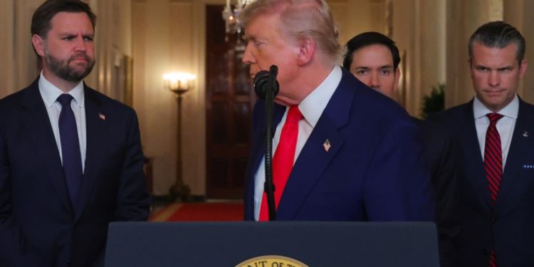 Trump sorprendió a sus propios altos cargos al anunciar el alto el fuego entre Israel e Irán