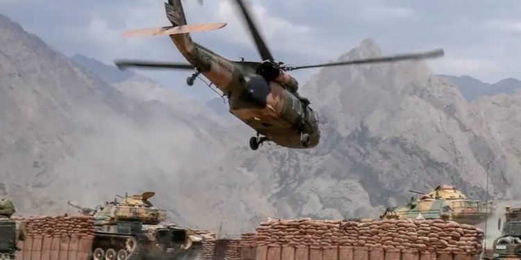 Turquía bombardea objetivos del PKK en el norte de Irak