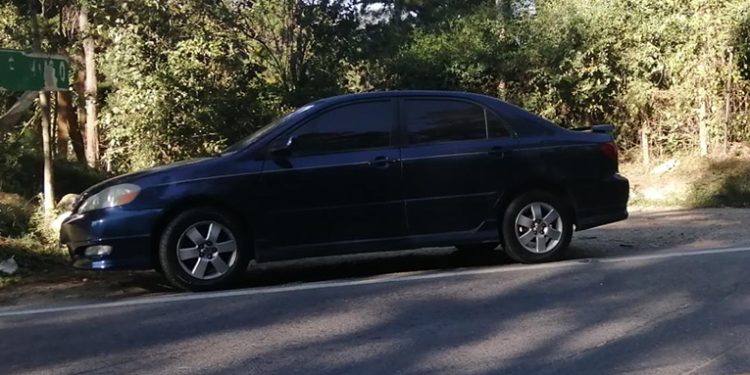 Ubican vehí­culo de presunto agresor sexual en Baja Verapaz